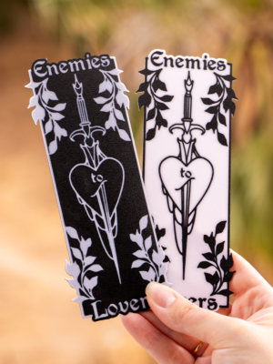 Marcapáginas  Enemies to Lovers – Romance con tensión y magia